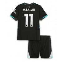 Camisa de time de futebol Liverpool Mohamed Salah #11 Replicas 2º Equipamento Infantil 2024-25 Manga Curta (+ Calças curtas)